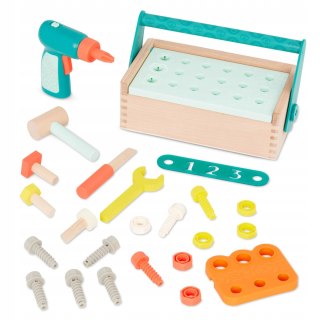 Skrzynka małego majsterkowicza z Wiertarką B.Toys BX2058Z