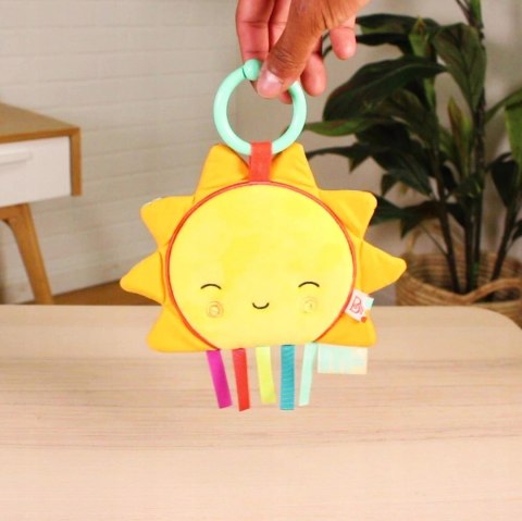 Szeleszczące Słoneczko Przywieszka Sensoryczna b.Toys BX2055Z