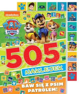 505 Naklejek Psi Patrol Naklejki Zagadki Zadania Baw się z psim Patrolem