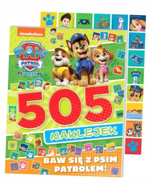 505 Naklejek Psi Patrol Naklejki Zagadki Zadania Baw się z psim Patrolem