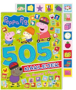 505 Naklejek Świnka Peppa Naklejki Zagadki Zadania Media Service