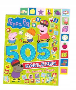 505 Naklejek Świnka Peppa Naklejki Zagadki Zadania Media Service