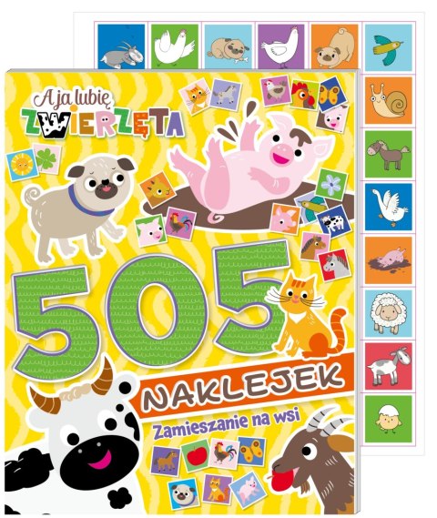 505 naklejek Zamieszanie na wsi. A ja lubię zwierzęta Media Service