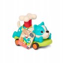 Autko Zwierzak z Napędem (push&go) Piesek Turkusowy B.Toys PawMobiles