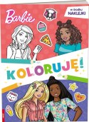 Barbie Koloruję ! kolorowanka z naklejkami Ameet