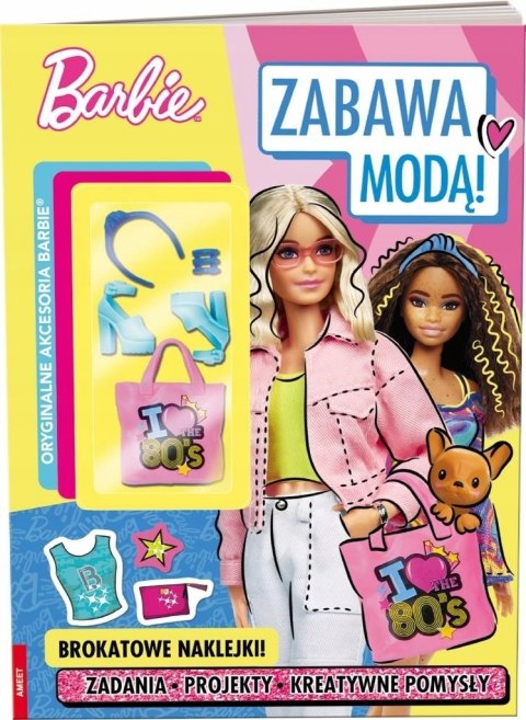Barbie Zabawa modą Ameet Brokatowe Naklejki Zadania