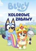 Bluey Megazestaw Kolor i Akcja Start Naklejki + Flamastry i Pisaki żelowe