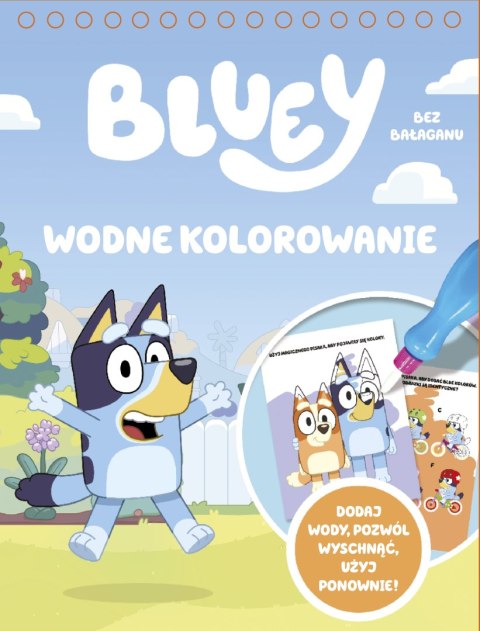 Bluey Wodne Kolorowanie Magiczna Wodna Kolorowanka Magiczny Pisak Malowanka