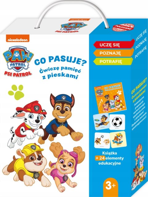 Co pasuje? Psi Patrol Uczę się, poznaję, potrafię Media Service