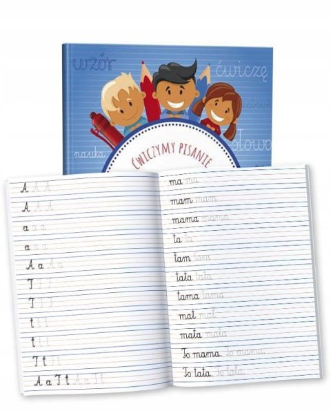 Ćwiczymy pisanie Kaligrafia dla dzieci Martel