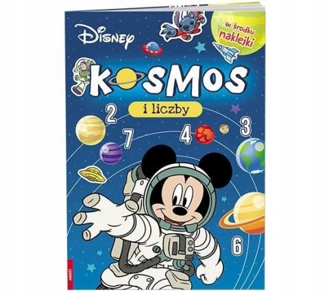 Disney Kosmos i liczby Ameet Myszka Mickey Naklejki