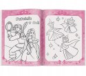 Disney Księżniczka Koloruję ! Malowanka z naklejkami Ameet