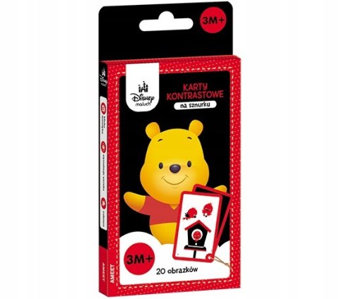 Disney Maluch Baby Karty kontrastowe na sznurku Ameet 3m+