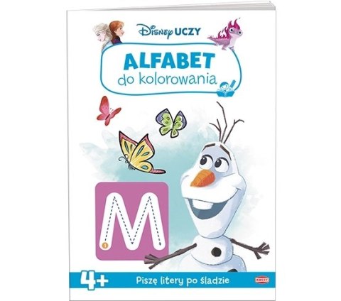Disney uczy Kraina lodu Alfabet do kolorowania Ameet