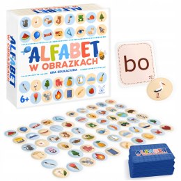 Gra Edukacyjna planszowa Alfabet w obrazkach Kangur