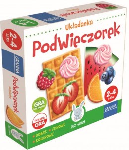 Gra Podwieczorek Granna Układanka Edukacyjna 2-4 lata