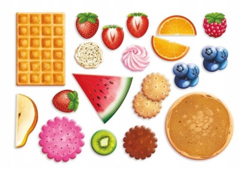 Gra Podwieczorek Granna Układanka Edukacyjna 2-4 lata