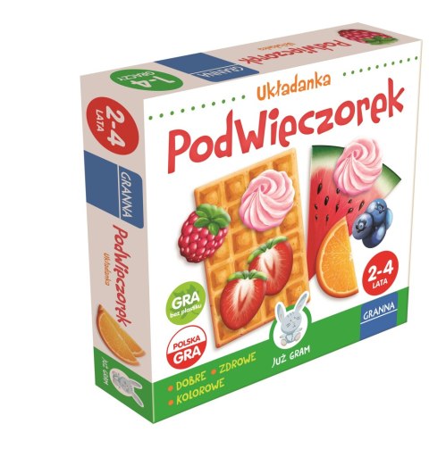Gra Podwieczorek Granna Układanka Edukacyjna 2-4 lata