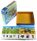 Gra Puzlotto Puzzle Samochody Granna Układanka 2-4 lata