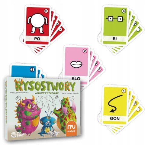 Gra Rysostwory Muduko Zabawa w rysowanie