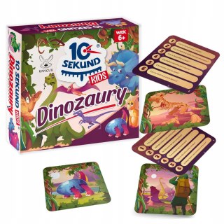 Gra planszowa 10 Sekund Kids Dinozaury Kangur 6+