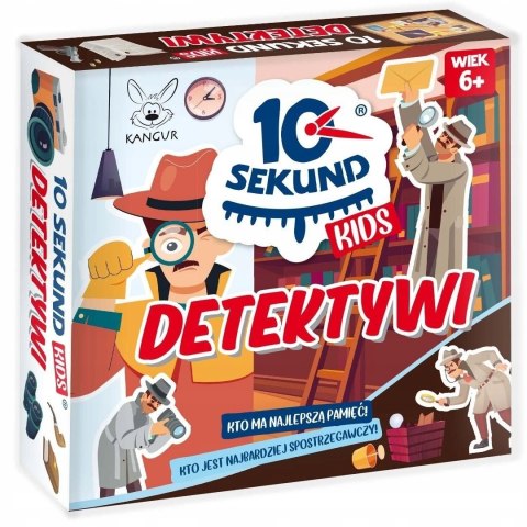 Gra planszowa 10 sekund Kids Detektywi Kangur 6+