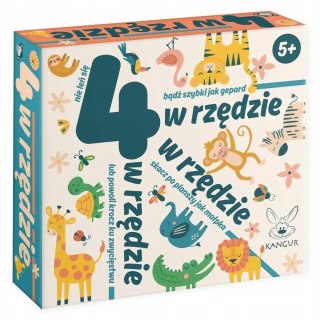 Gra planszowa 4 w rzędzie Kangur 5+