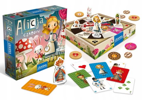 Gra planszowa Alicja w krainie czarów Granna