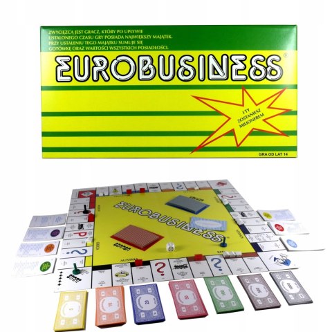 Gra planszowa Eurobiznes Labo Eurobusiness Monopol