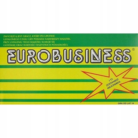 Gra planszowa Eurobiznes Labo Eurobusiness Monopol