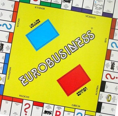 Gra planszowa Eurobiznes Labo Eurobusiness Monopol