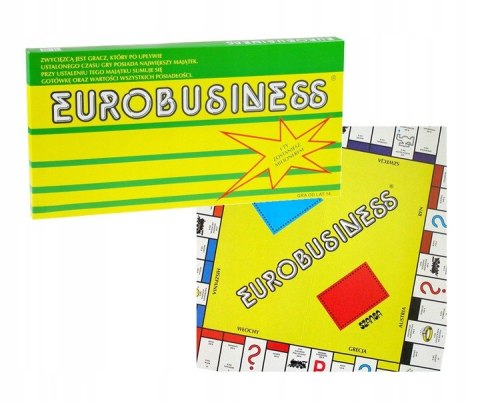Gra planszowa Eurobiznes Labo Eurobusiness Monopol