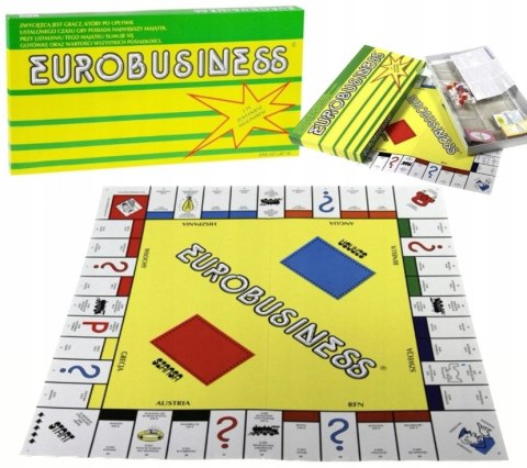 Gra planszowa Eurobiznes Labo Eurobusiness Monopol