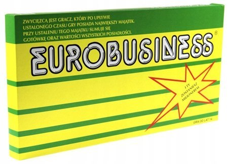 Gra planszowa Eurobiznes Labo Eurobusiness Monopol