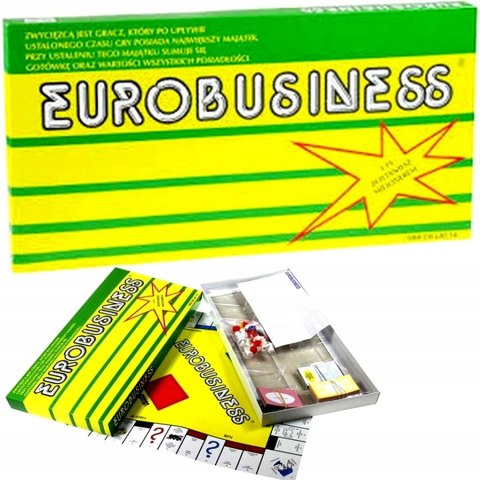 Gra planszowa Eurobiznes Labo Eurobusiness Monopol