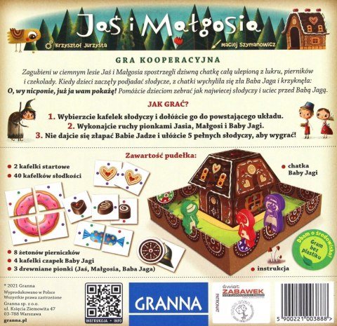 Gra planszowa Jaś i Małgosia Granna