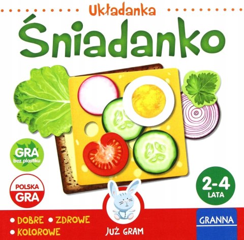 Gra planszowa Juz gram: Śniadanko Układanka Granna