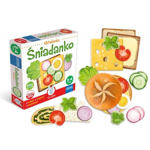 Gra planszowa Juz gram: Śniadanko Układanka Granna