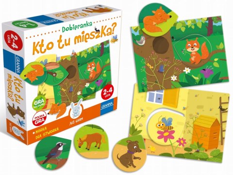 Gra planszowa Kto tu mieszka? Granna