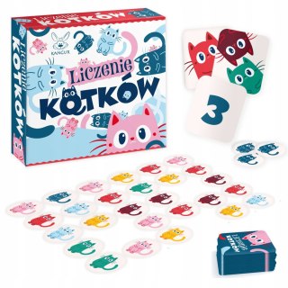 Gra planszowa Liczenie Kotków 5+ Kangur