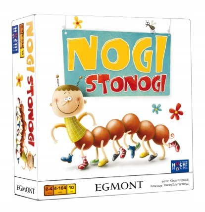 Gra planszowa Nogi Stonogi Egmont