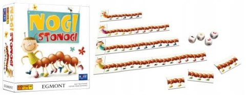 Gra planszowa Nogi Stonogi Egmont
