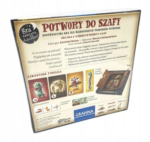 Gra planszowa Potwory do szafy Granna
