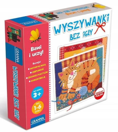 Gra planszowa Wyszywanki bez igły Granna