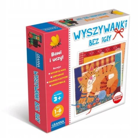 Gra planszowa Wyszywanki bez igły Granna
