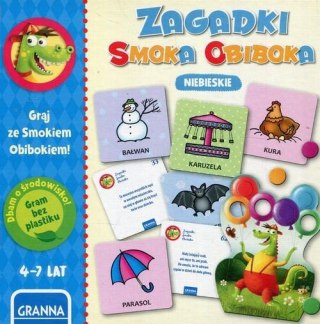 Gra planszowa Zagadki Smoka Obiboka: Niebieskie Granna