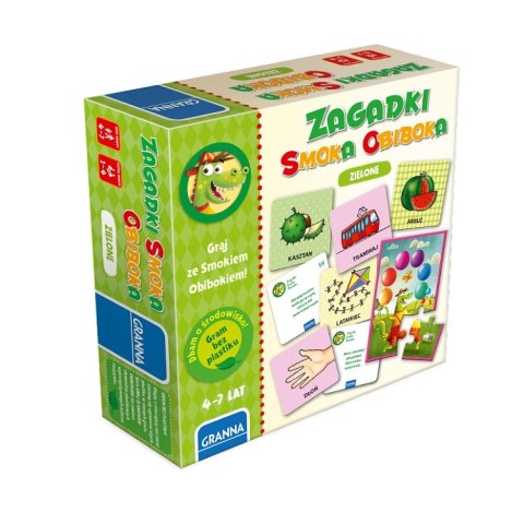 Gra planszowa Zagadki Smoka Obiboka: Zielone Granna