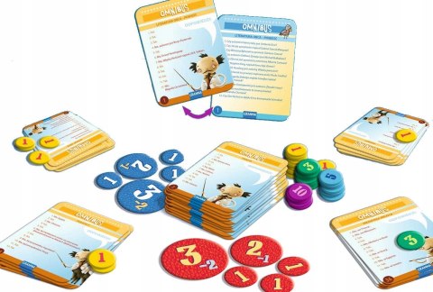 Gra planszowa podróżna Omnibus Granna Prawda czy Fałsz