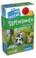 Gra podróżna planszowa Super Farmer Granna