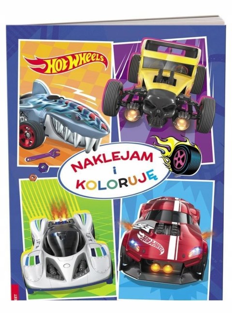 Hot Wheels Naklejam i koloruję Ameet